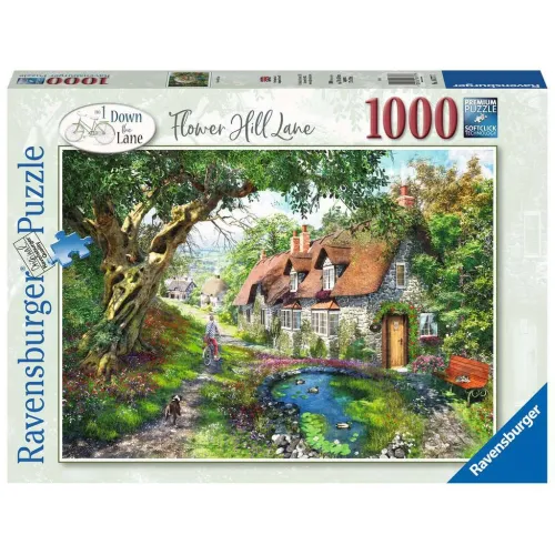 Ravensburger puzzel 1000 stukjes Flower Hill Lane